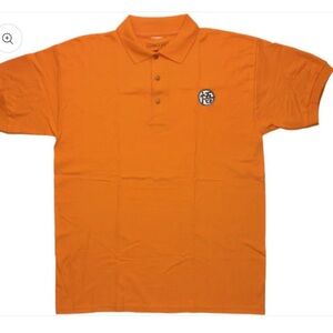 Ripple Junction Orange Polo Shirt with Logo